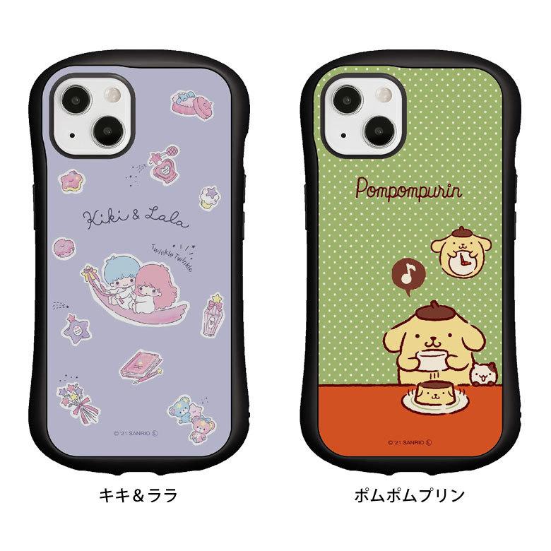iPhone13 ケース サンリオキャラクターズ ガラス スマホケース 携帯