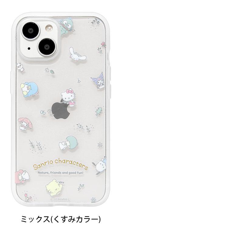 iphone14 ケース iPhone13 サンリオキャラクターズ IIIIfit クリア