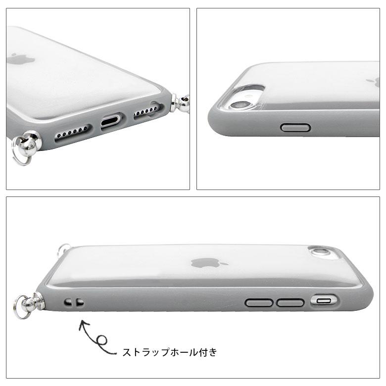 iPhone SE ケース 第3世代 第2世代 サンリオ IIIIfit Loop ストラップ紐付き 携帯ケース ショルダー スマホケース iPhoneSE アイフォンse アイホン8 sang-263｜monomode0629｜06