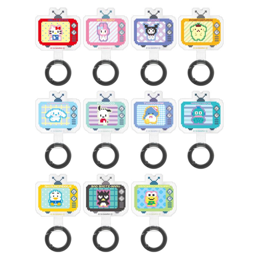 スプラトゥーン2 サンリオキャラクターズ　マルチリング　新品　6点　スマホリング gourmandise スプラトゥーン2×サンリオキャラクターズ マルチ