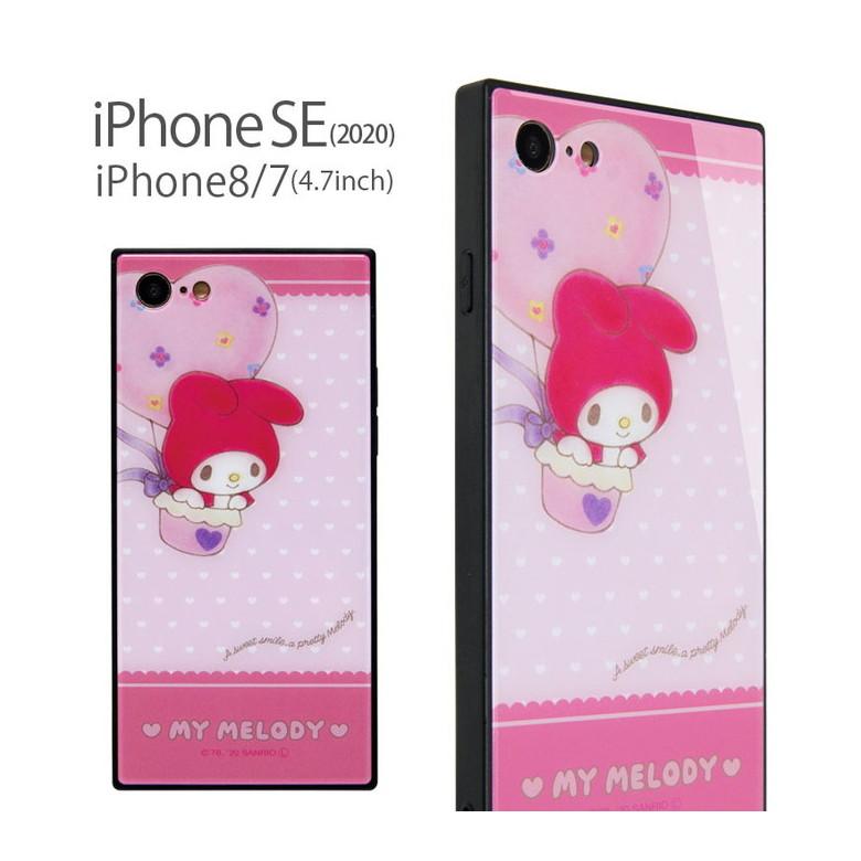 Iphone Se ケース 第2世代 サンリオ マイメロディ Iphone Se2 Iphone8 Iphone7 ガラスケース スクエア アイフォン8 Sang 41a Sang 41a スマホケース雑貨モノモード2号店 通販 Yahoo ショッピング