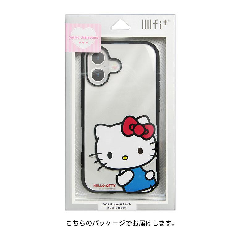 iPhone16 ケース サンリオ キャラクターズ IIIIfit Clear アイフォン16
