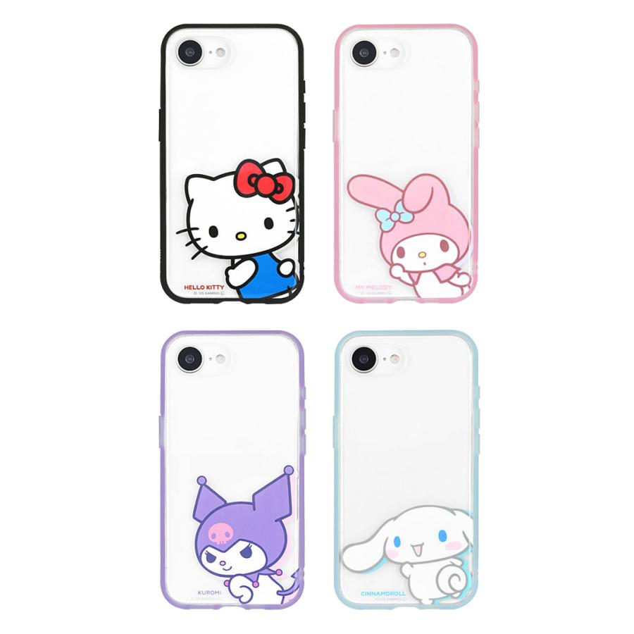 iPhone16e ケース サンリオキャラクターズ Sanrio IIIIfit Clear
