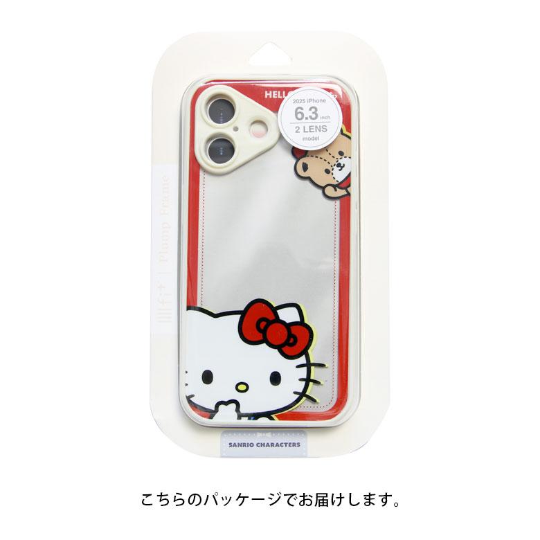 iPhone17 ケース サンリオキャラクターズ IIIIfit プランプフレーム