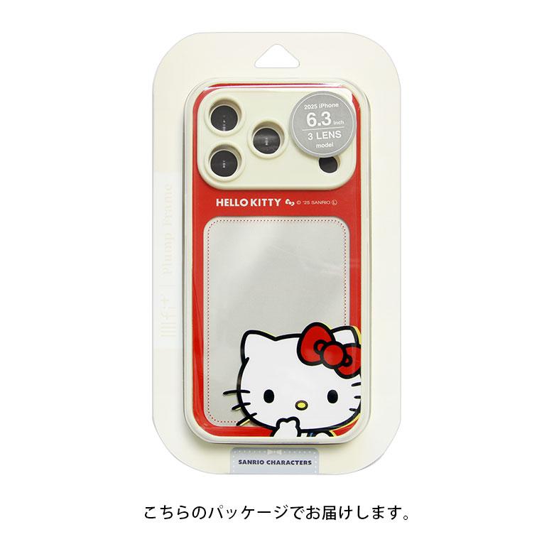 iPhone17Pro ケース サンリオキャラクターズ IIIIfit プランプフレーム