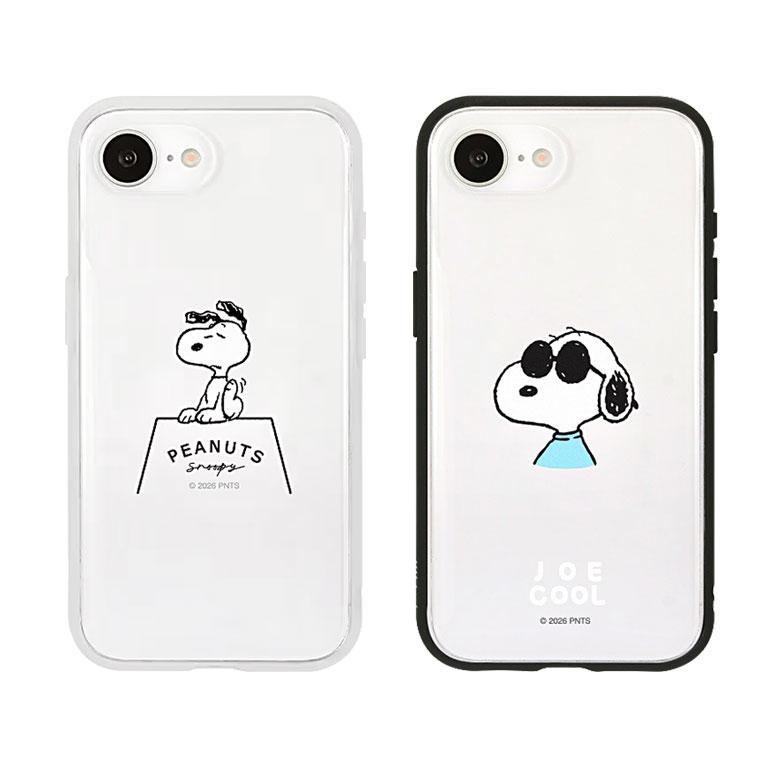 iPhone17e ケース iPhone16e スヌーピー ピーナッツ IIIIfit Clear