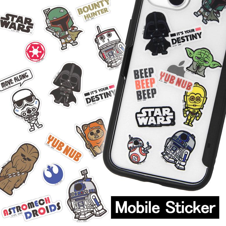 ステッカー キャラクター スターウォーズ Star Wars モバイルステッカー デコレーションシール Stw 162a Stw 162a スマホケース雑貨モノモード2号店 通販 Yahoo ショッピング