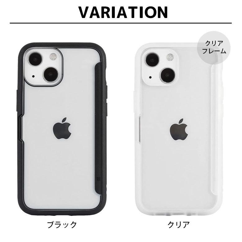 iPhone13 mini ケース クリア SHOWCASE+ 写真やメモが挟めるケース