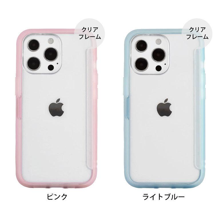 iPhone13 Pro ケース クリア SHOWCASE+ 写真やメモが挟める アイフォン