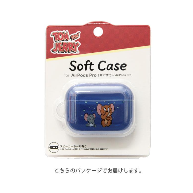 AirPods Pro2 ケース 第2世代 トムとジェリー ソフト クリア