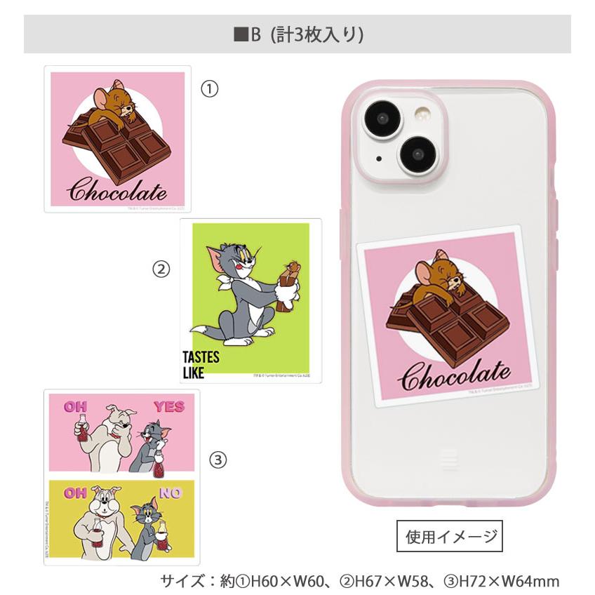 ステッカー モバイルステッカー トムとジェリー デコレーションシール