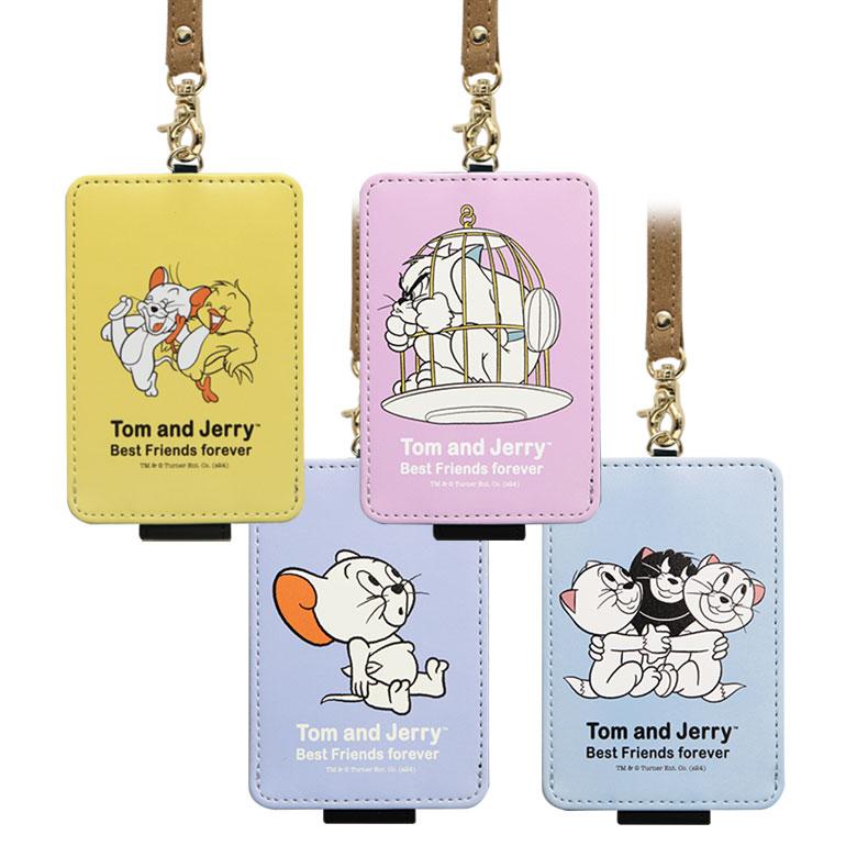 パスケース キャラクター トムとジェリー ICカードケース 定期入れ