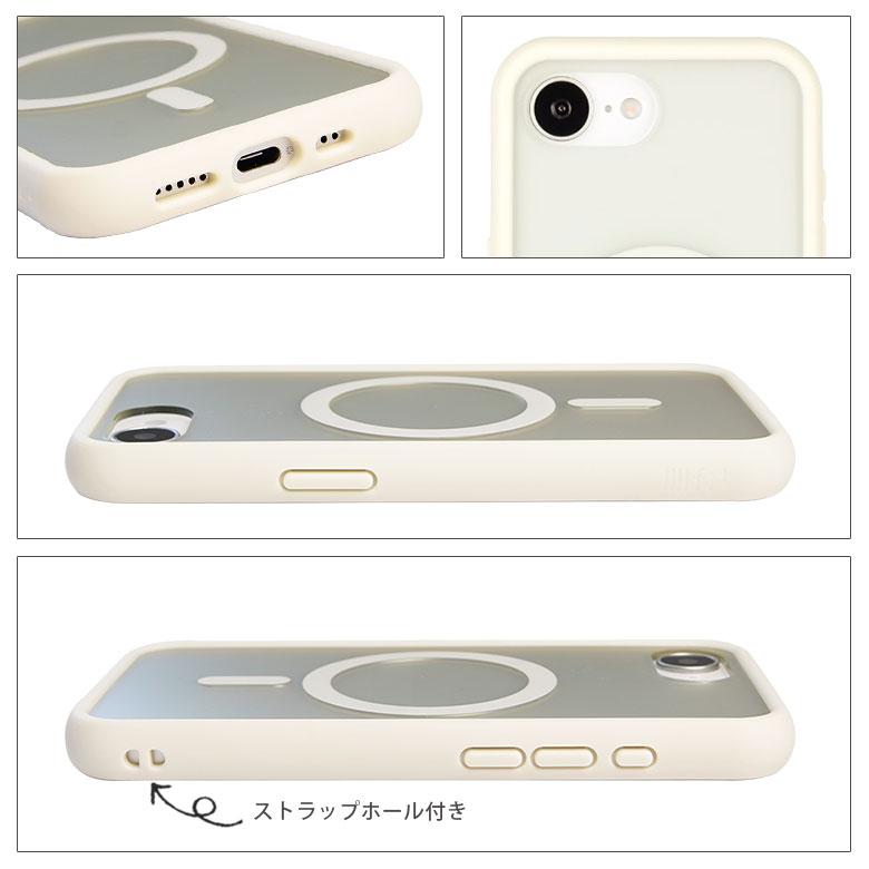 iPhone16e ケース トムとジェリー IIIIfit プランプフレーム クリア