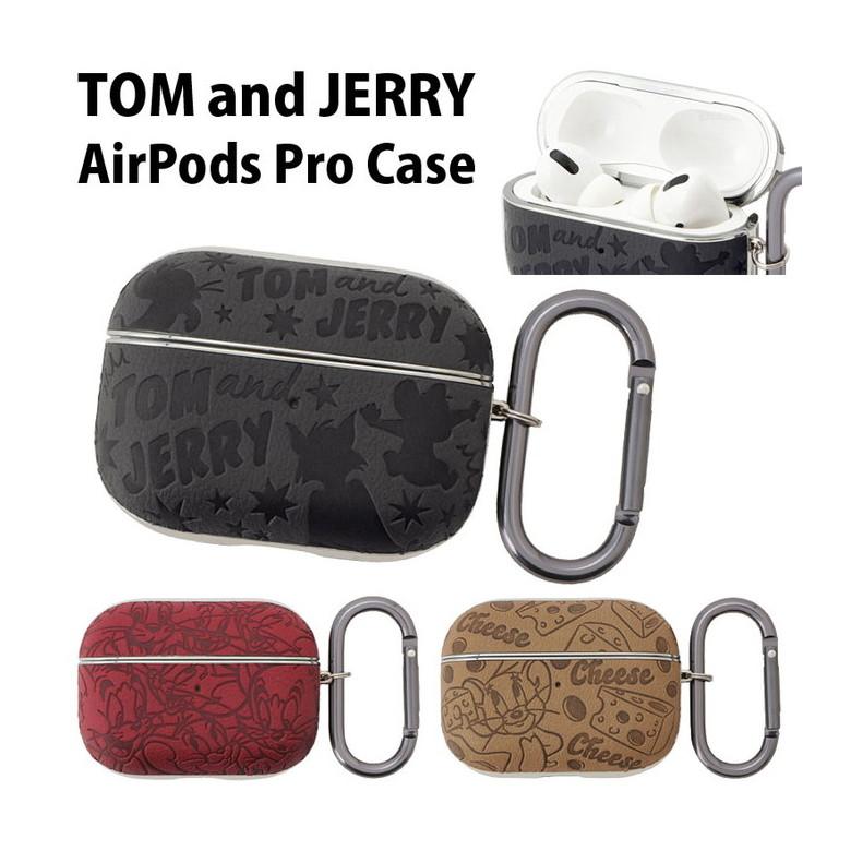 AirPods Pro ケース トムとジェリー カラビナ付き エアーポッズプロ
