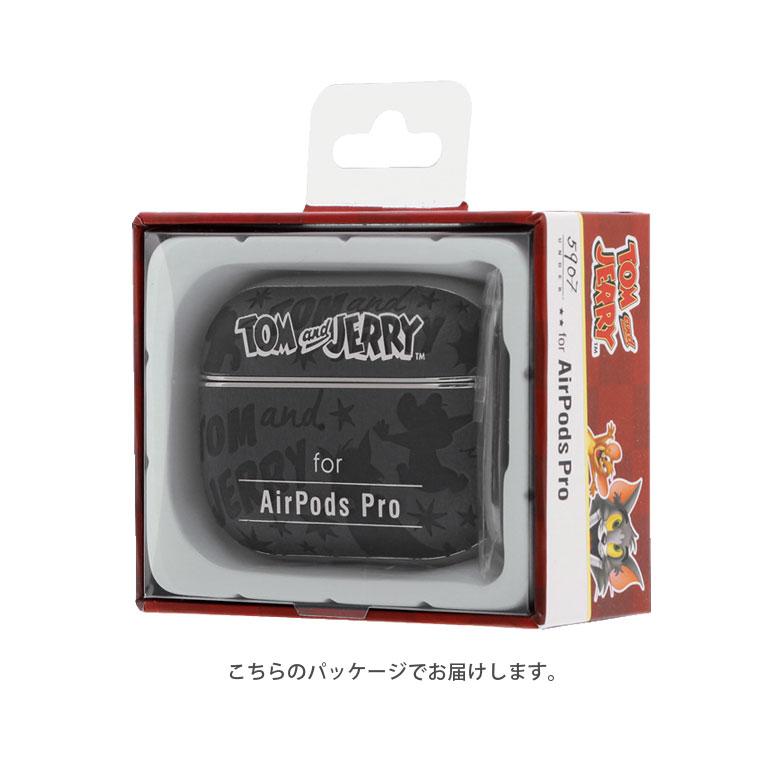 AirPods Pro ケース トムとジェリー カラビナ付き エアーポッズプロ