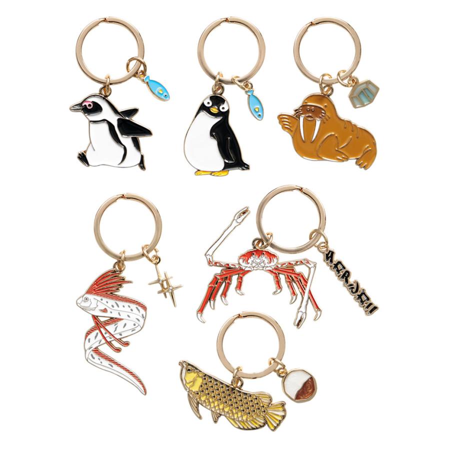 キーホルダー キーリング アクアチック 第4弾 かわいい リング 便利