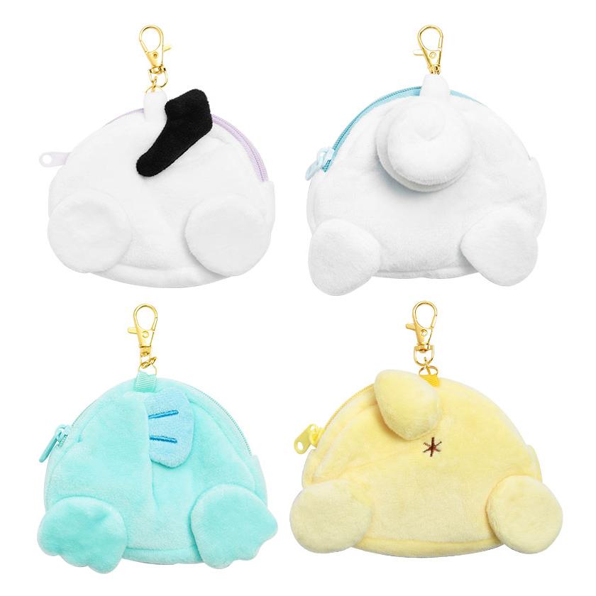 ポーチ ぬいぐるみ ナスカン付き サンリオ おしりポーチ 24ts-sr-pouch