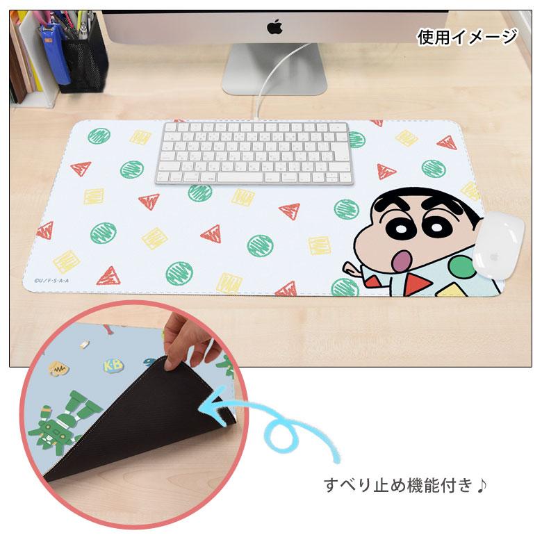 デスクマット キャラクター クレヨンしんちゃん 30cm×60cm 光学式マウス対応 ぶりぶりざえもん アクション仮面 しんのすけ カンタムロボ bcys-23 |  | 02