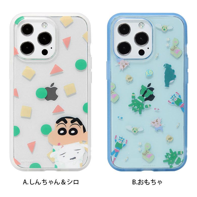 iPhone13 Pro ケース クレヨンしんちゃん IIIIfit Clear クリア iPhone13pro アイフォン13 プロ カバー ハイブリッド bcys-33 |  | 05