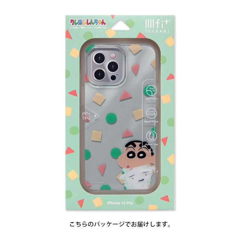 iPhone13 Pro ケース クレヨンしんちゃん IIIIfit Clear クリア iPhone13pro アイフォン13 プロ カバー ハイブリッド bcys-33 |  | 06