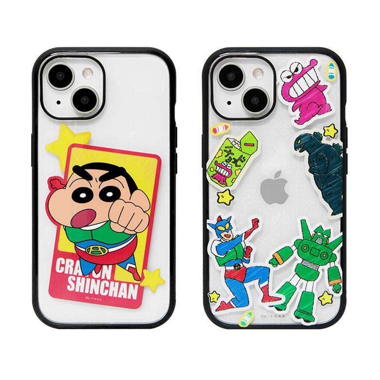 iPhone15 ケース クリア クレヨンしんちゃん IIIIfit Clear 携帯ケース アイフォン15 iphoneケース アイホン15ケース iphone14 13 |  | 01