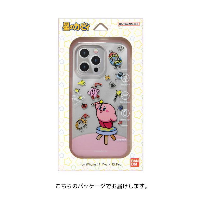 iphone14proケース 星のカービィ IIIIfit Clear クリアケース iPhone14