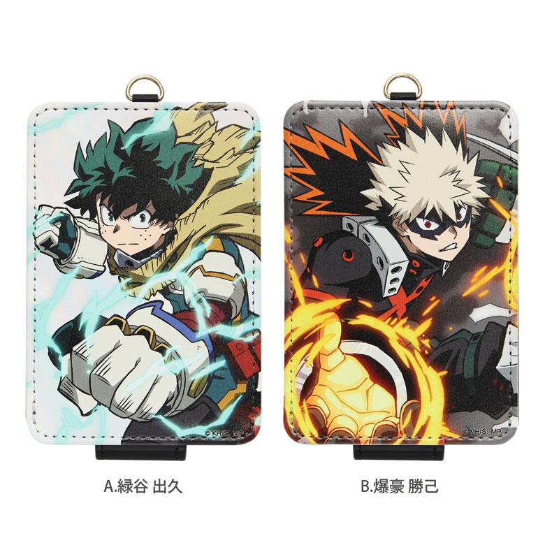激レア　ヒロアカ　WG限定品 爆豪勝己&緑谷出久パスケース 僕のヒーローアカデミア ヒロアカ パスケース ICカードケース 定期入れ