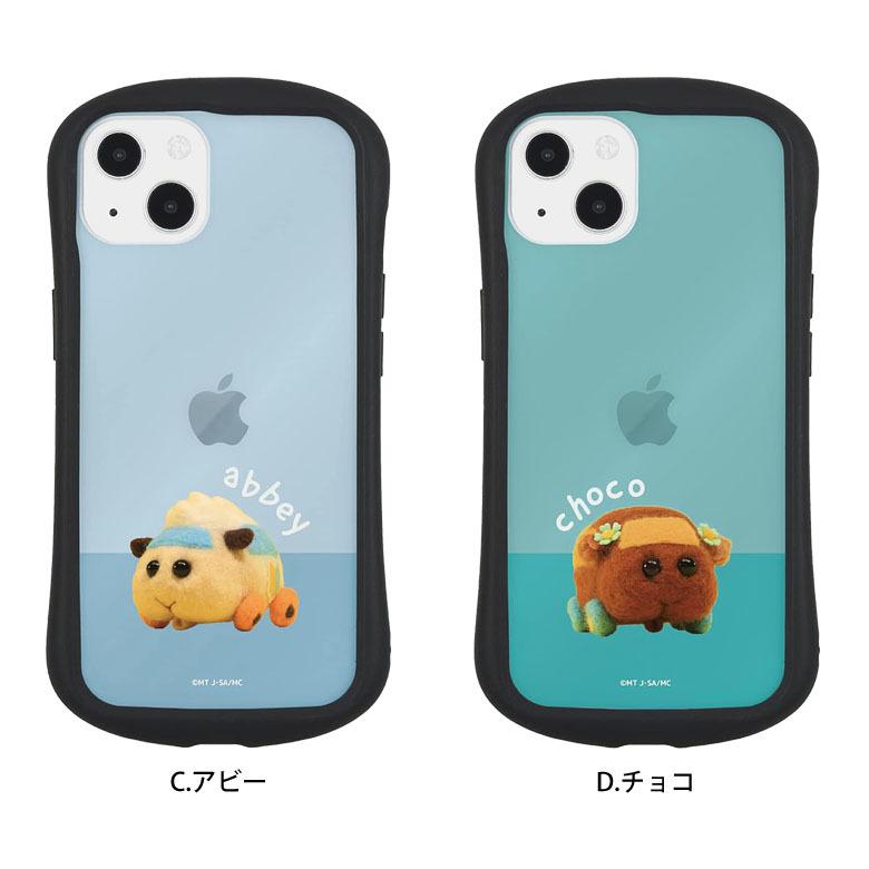iPhone13 ケース PUI モルカー クリア 携帯ケース アイフォン13 iphone