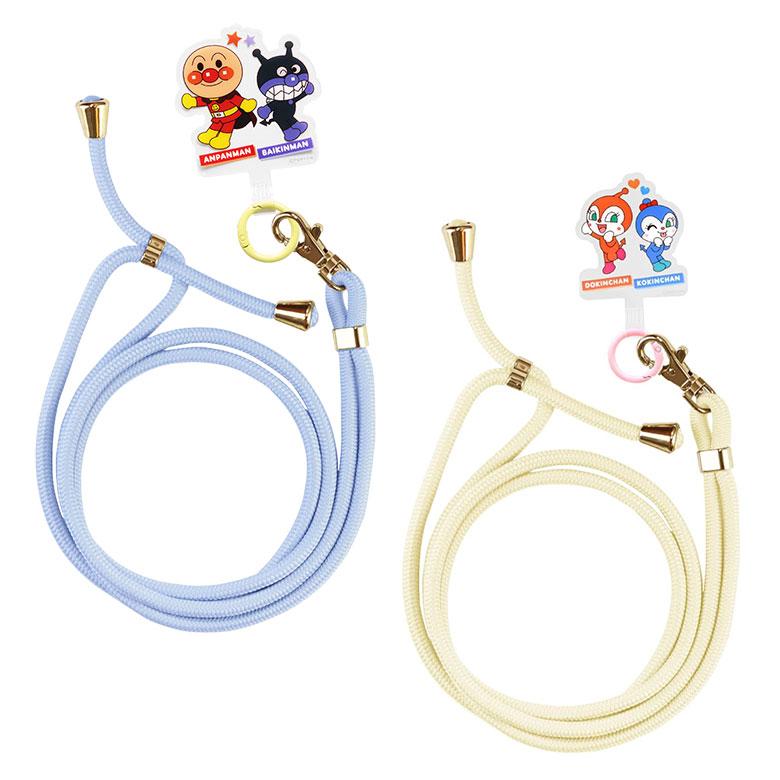 スマホショルダー  スマートフォンタブ それいけ！アンパンマン 肩掛け 携帯 ショルダーストラップ  bsa-03 |  | 01