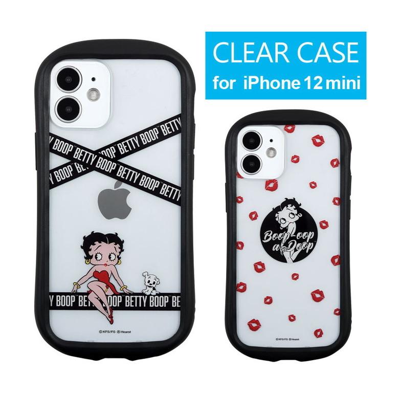 iPhone12 mini ケース ベティ・ブープ  クリアケース スマホケース アイフォン12 mini ミニ ケース カバー クリア bt-53 | 