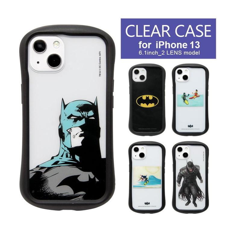 iPhone13 ケース クリア バットマン BATMAN 携帯ケース アイフォン13 ケース  iphoneケース アイホン13ケース btm-93 | 