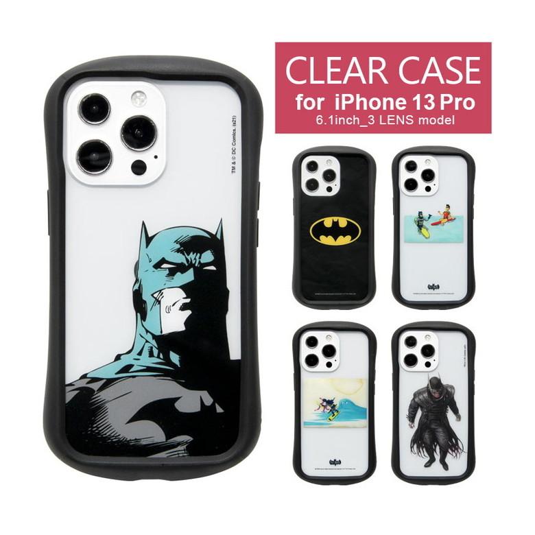 iPhone13 Pro ケース クリア バットマン BATMAN iPhone13pro アイフォン13 プロ ケース バットマン btm-94 | 