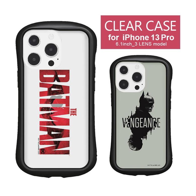 iPhone13 Pro ケース バットマン THE BATMAN クリア アイフォン