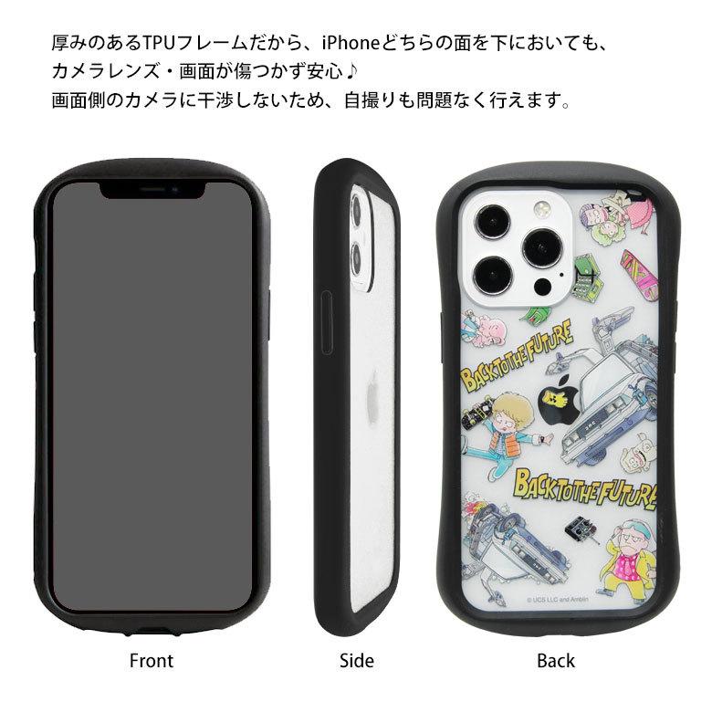 iPhone13 Pro ケース BACK TO THE FUTURE クリア iPhone 13Pro