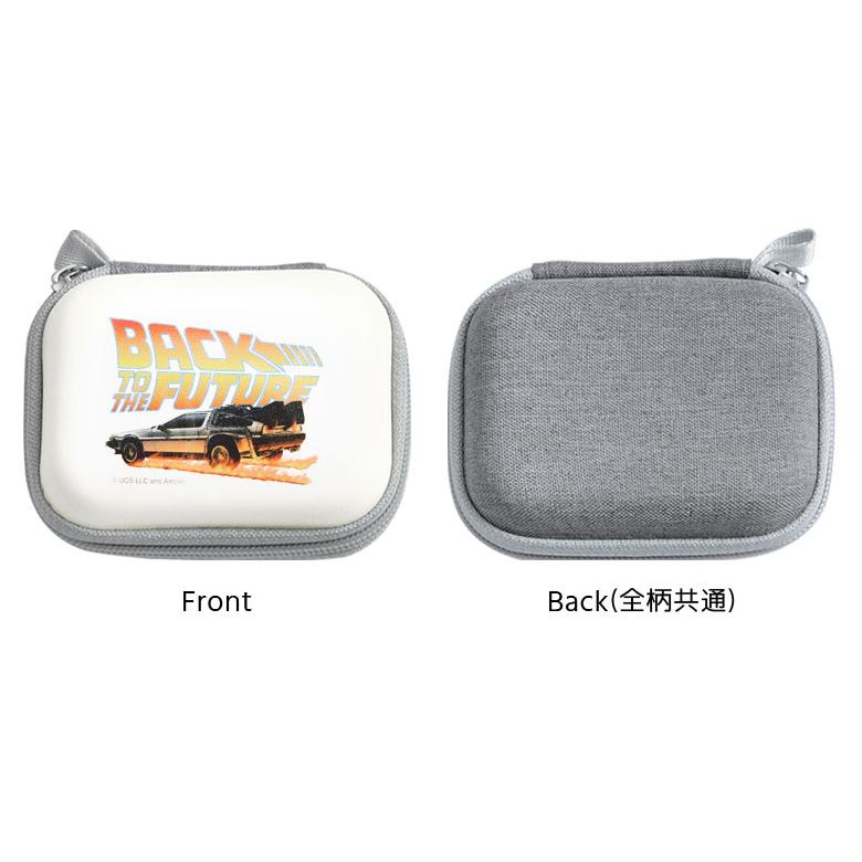 ガジェットポーチ ハード ミニ SS BACK TO THE FUTURE ホワイト ミニポーチ カラビナ付き ハード キャラクター 雑貨 ファスナー ポーチ おしゃれ 小物入れ |  | 05