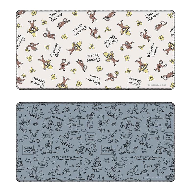 デスクマット キャラクター 30cm×60cm 光学式マウス対応 おさるのジョージ マット cg-49 |  | 01