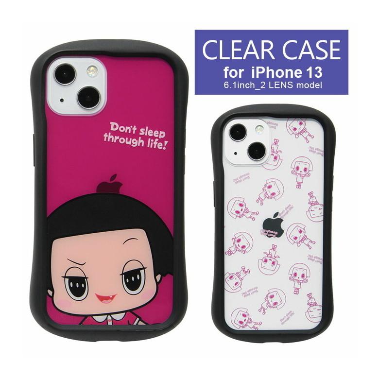 iPhone13 ケース チコちゃんに叱られる! クリア 携帯ケース アイフォン13 ケース  iphoneケース アイホン13ケース ch-16 | 
