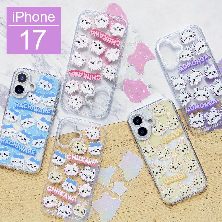iPhone17 ケース ちいかわ Camera Frame クリアケース ソフトカバー インナーシート付き iPhone17 ck-100 | 