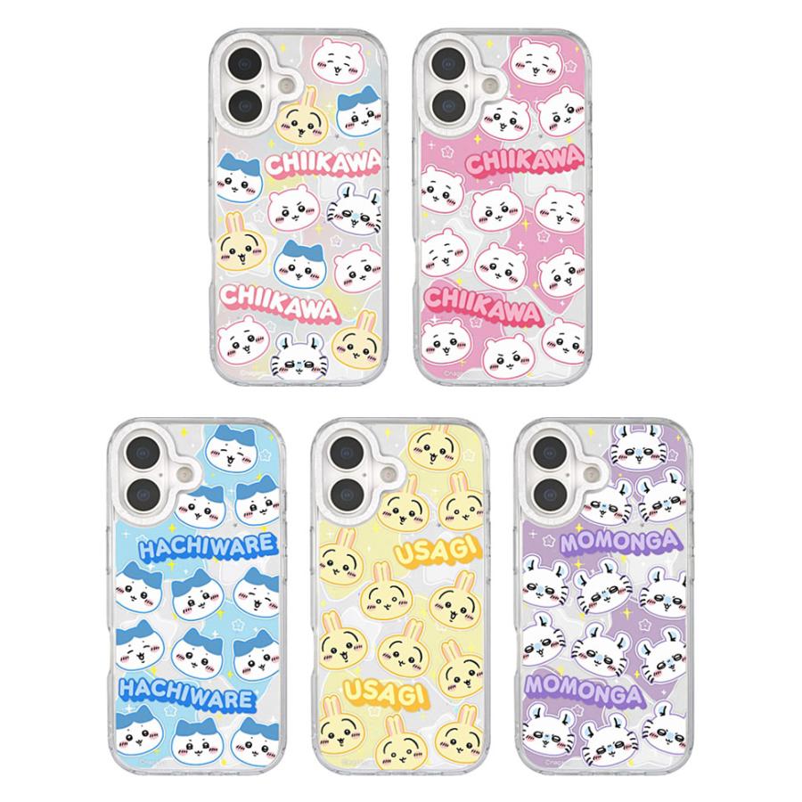 iPhone17 ケース ちいかわ Camera Frame クリアケース ソフトカバー