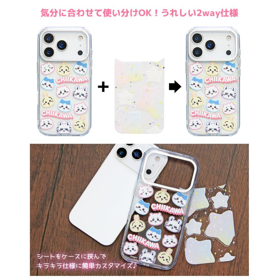 iPhone17Proケース ちいかわ Camera Frameクリアケース ソフトカバー インナーシート付き iPhone17 Pro ck-101a |  | 02