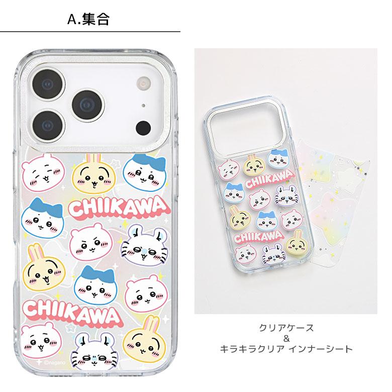 iPhone17Proケース ちいかわ Camera Frameクリアケース ソフトカバー インナーシート付き iPhone17 Pro ck-101a |  | 06