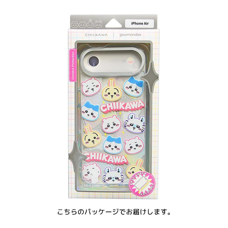 iPhone Air ケース ちいかわ Camera Frameクリアケース ソフトカバー インナーシート付き アイフォンAir ck-102a |  | 07