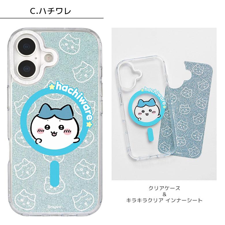 moka① クリアケースまとめ iPhone17 ケース ちいかわ MagSafe対応 Camera Frame クリアケース