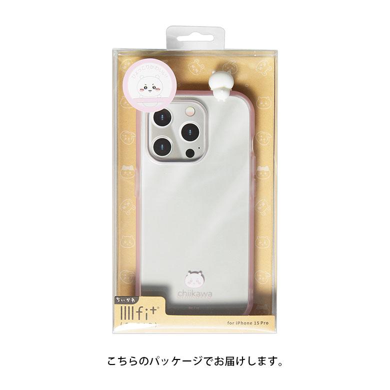 iphone15Pro ケース クリア ちいかわ IIIIfit Clear フレーム iPhone