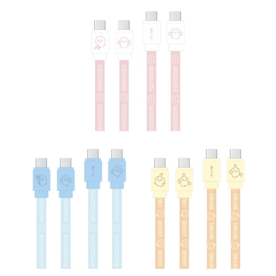 充電ケーブル ちいかわ Type-C to Type-C 同期 充電コード PD60W 対応 USB2.0 タイプＣck-43 |  | 01