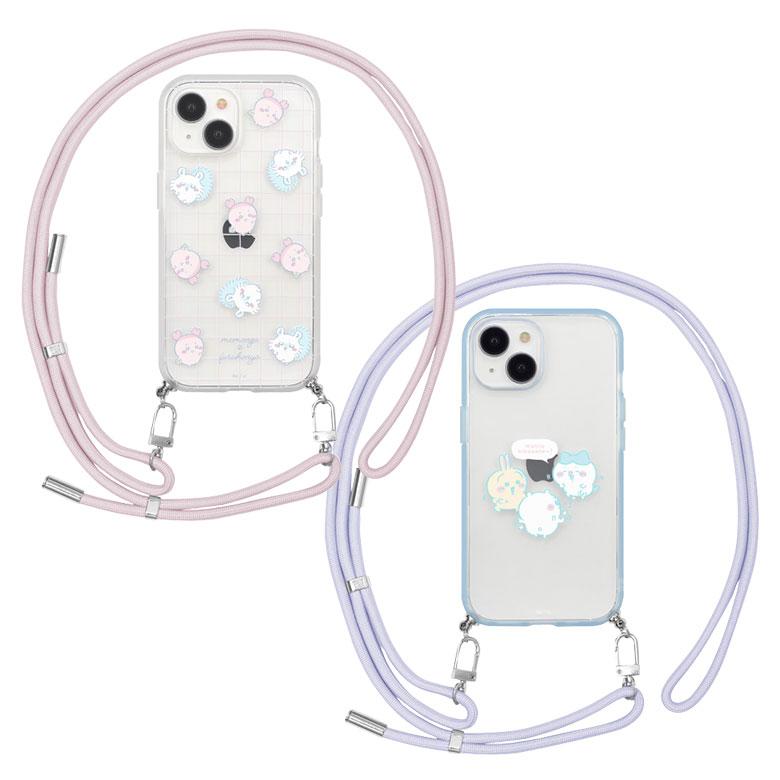 iPhone15 ケース ショルダー ちいかわ IIIIfit Loop ストラップ 紐付き 肩掛け 携帯ケース アイフォン15 iphoneケース アイホン15ケース 14 13 |  | 01
