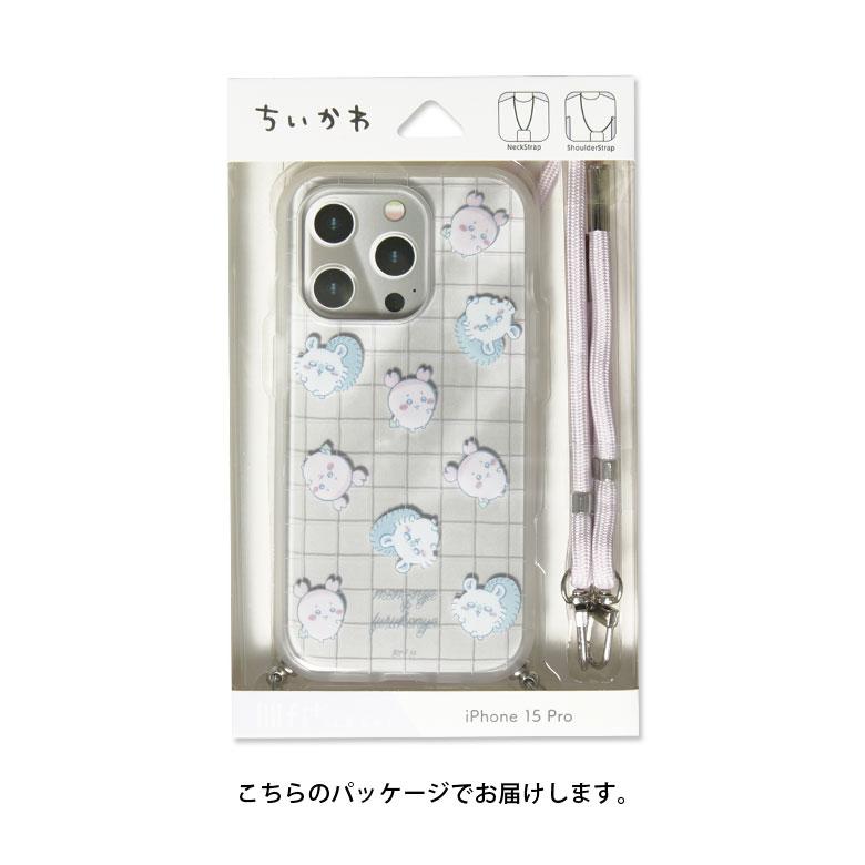 iPhone15Pro ケース ちいかわ IIIIfit Loop ストラップ 紐付き 肩掛け iPhone アイホン アイフォン15 プロ　ck-46 |  | 09