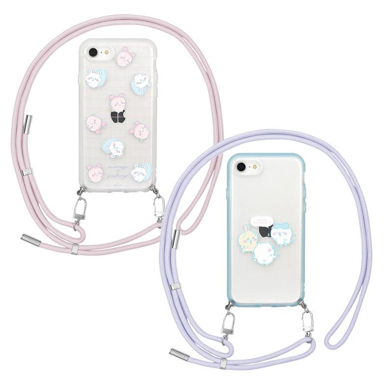 iPhone SE ケース 第3世代 第2世代 ちいかわ IIIIfit Loop ストラップ 紐付き アイホン アイフォン SE2 SE3 ck-47 |  | 01
