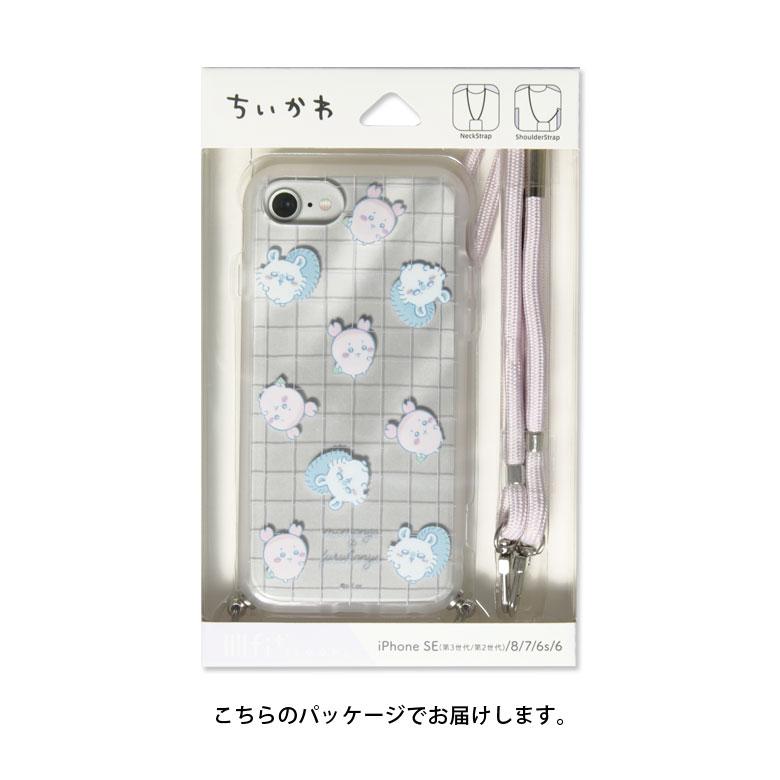 iPhone SE ケース 第3世代 第2世代 ちいかわ IIIIfit Loop ストラップ 紐付き アイホン アイフォン SE2 SE3 ck-47 |  | 08