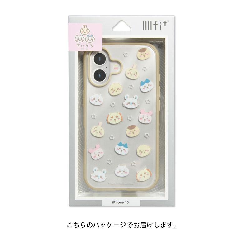 iPhone16 ケース クリア ちいかわ IIIIfit Clear 透明 iPhone16 アイフォン16 カバー スマホカバー モモンガ キャラクター |  | 08